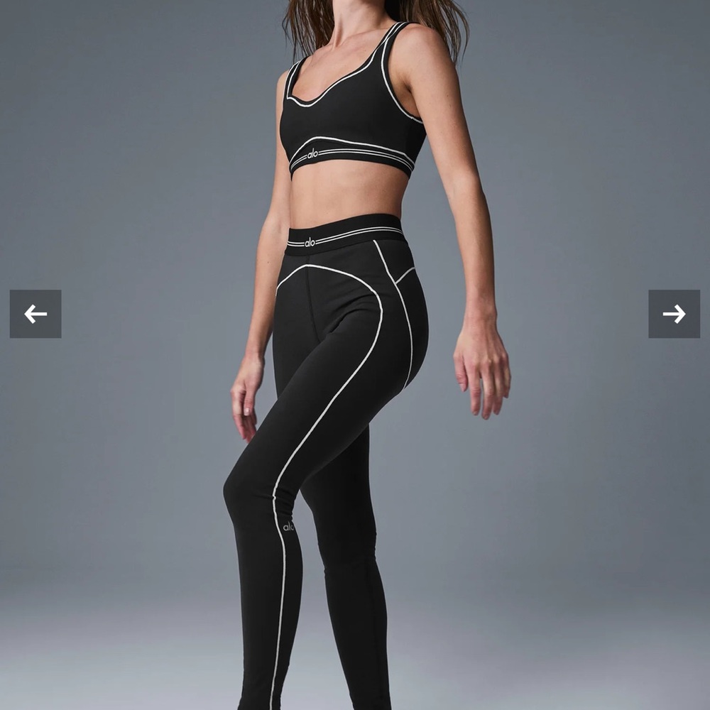 Alo Airbrush High-Waist Heart Throb Legging